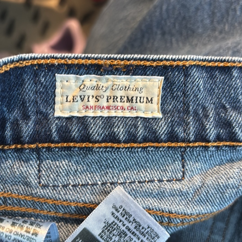 Levi’s Ribcage Straight Jean sz. 32 - Picture 3 of 7